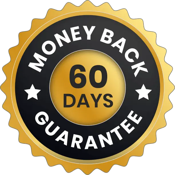 Probiosin Plus  - 60 days money back guarantee